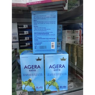 Agera extra hỗ trợ giảm viêm xoang, viêm mũi dị ứng mạn tính