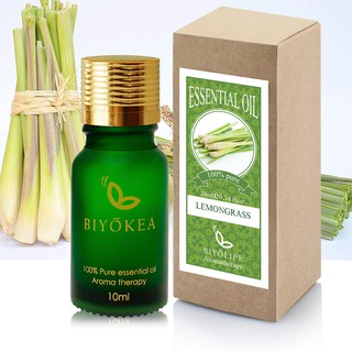 BIYOKEA  - Tinh Dầu Sả Chanh Biyokea Xông Thơm Phòng Thư Giãn, Đuổi Muỗi, Khử Mùi