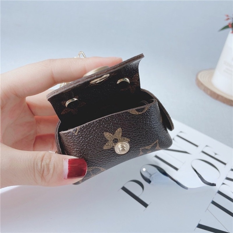 Móc chìa khóa bằng da kiểu dáng sáng tạo dễ thương