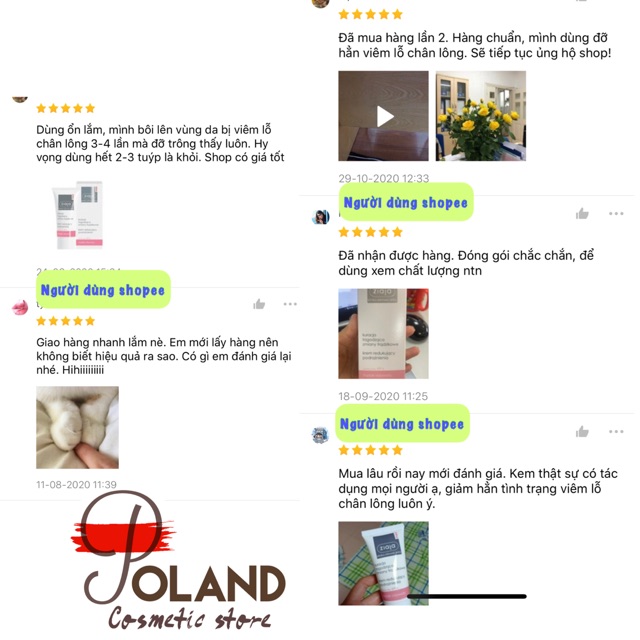 Kem Ziaja Med Hồng giúp giảm viêm nang lông, giảm kích ứng và tổn thương do mụn 50ml