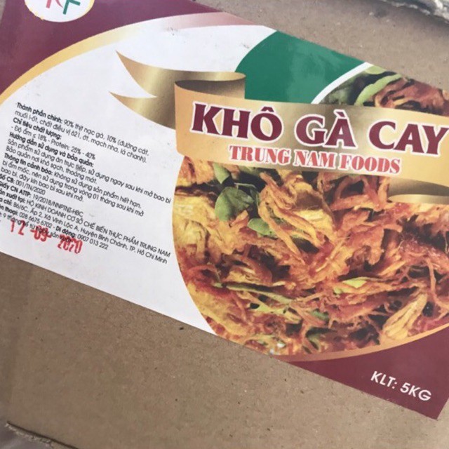 KHÔ GÀ LÁ CHANH Trung Nam Foods | BigBuy360 - bigbuy360.vn