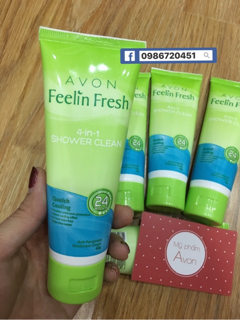 Kem khử mùi trắng da nách Avon