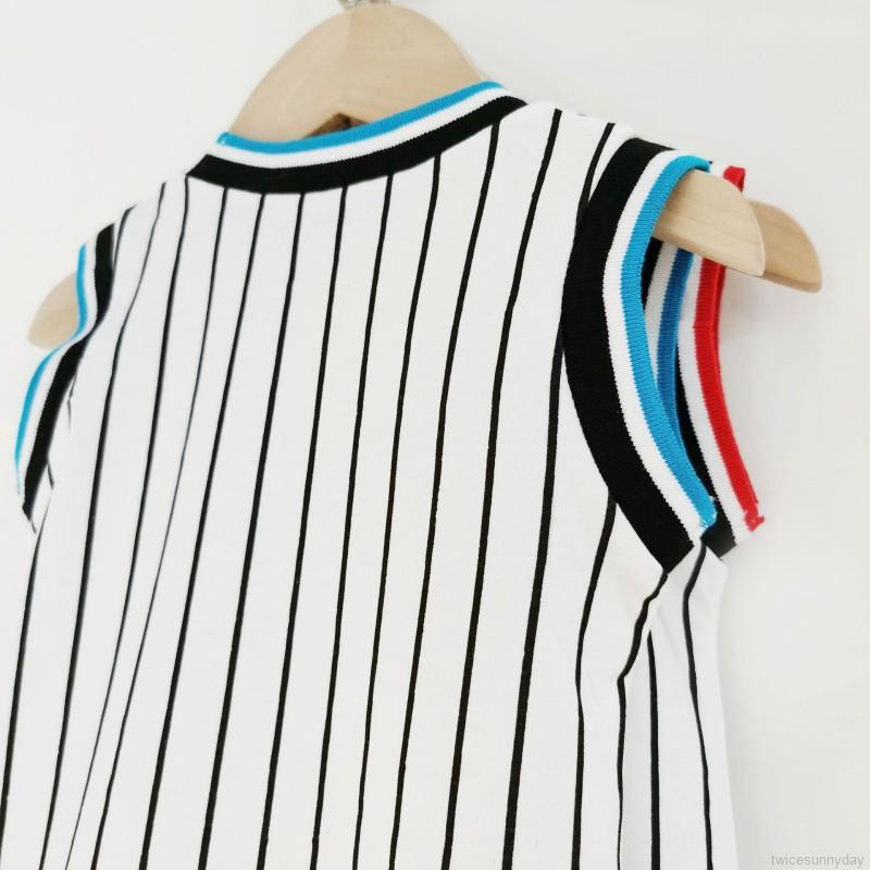 Áo Liền Quần In Hình Chuột Mickey Đáng Yêu Cho Bé