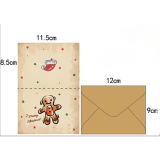 Thiệp Giáng sinh dễ thương phong cách cổ điển