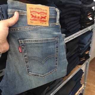 Quần Jeans Nam Levis 511 dáng đứng