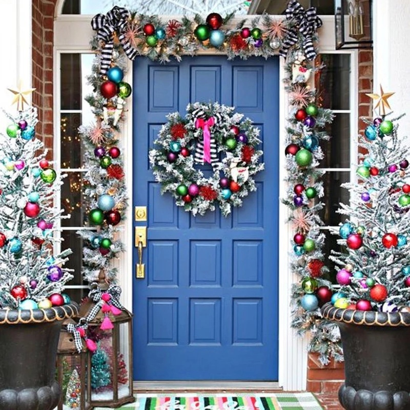 Hộp 36 phụ kiện trang trí giáng sinh xinh xắn tiện lợi