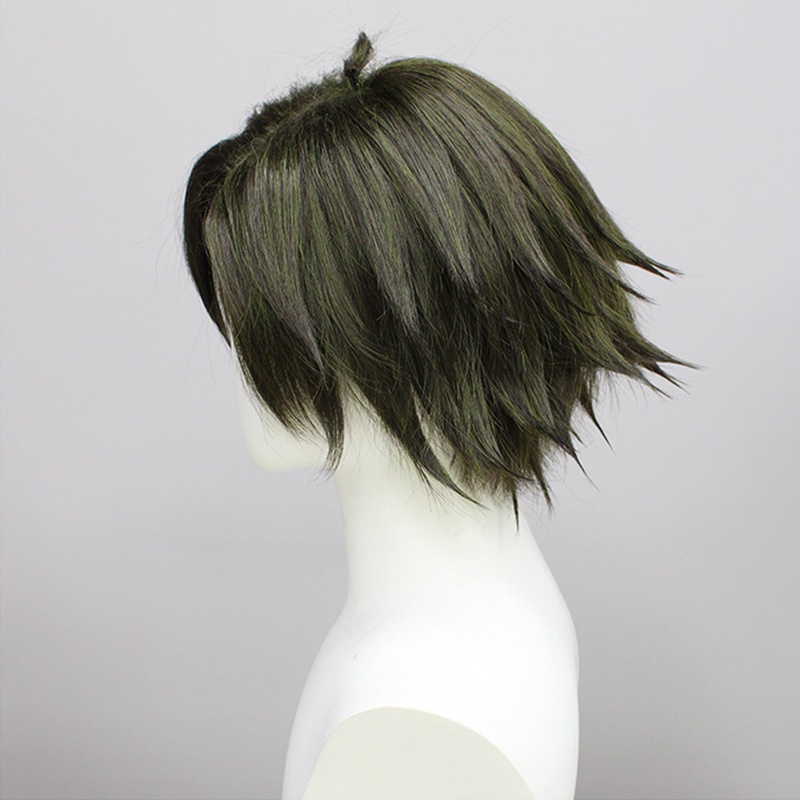 SPY×FAMILY Damian Desmond Cosplay Hair Anime Olive Green Wig Halloween Party boy gift