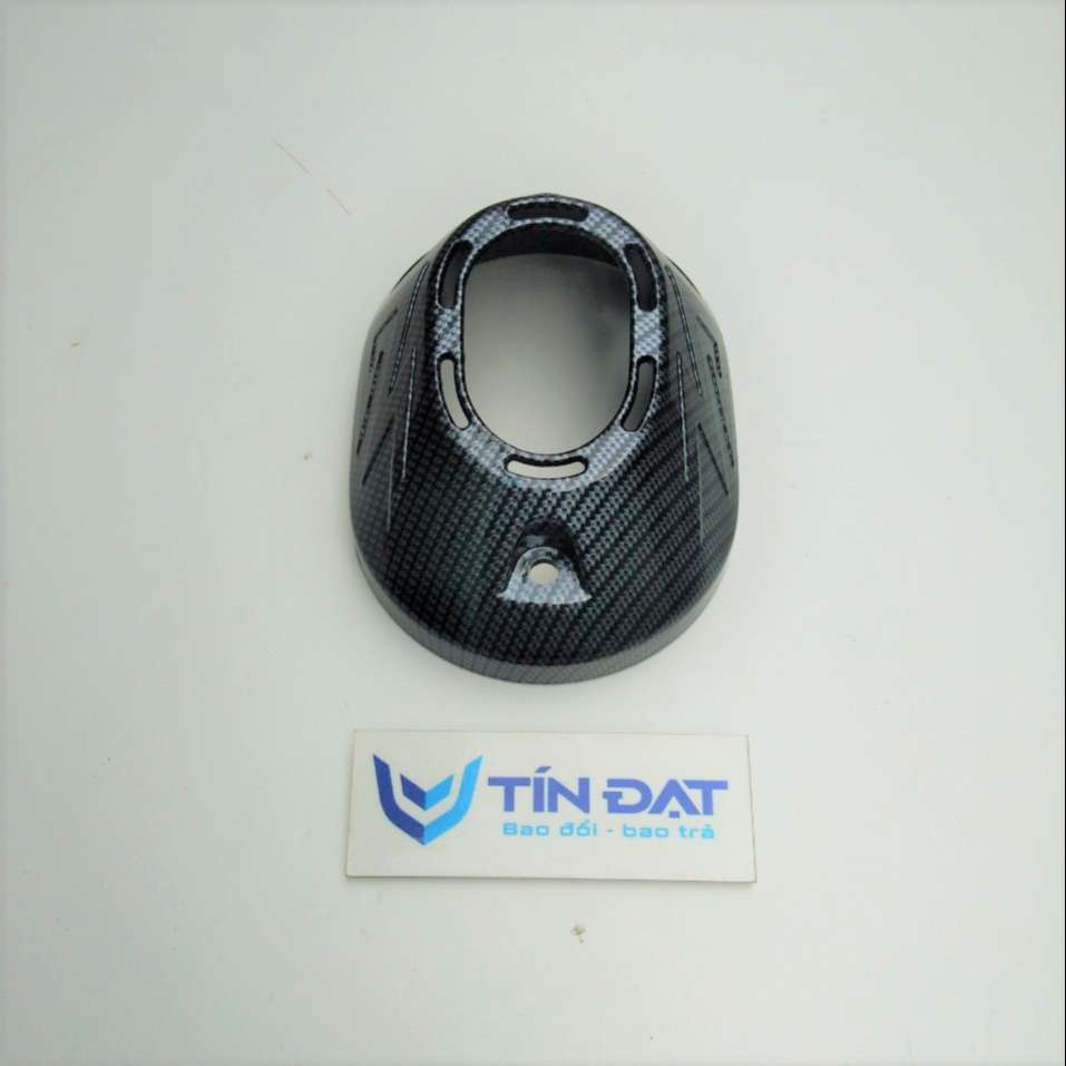 Phụ kiện Honda PCX 160 carbon 8 món gồm ốp pô, pô air, chụp đích pô, két nước, móc giỏ, bọc chân chống