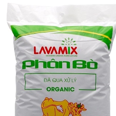 Phân Bò Hữu Cơ Tiện Lợi, Không Mùi Hôi (túi lớn 10dm3~2,2-2,7kg)