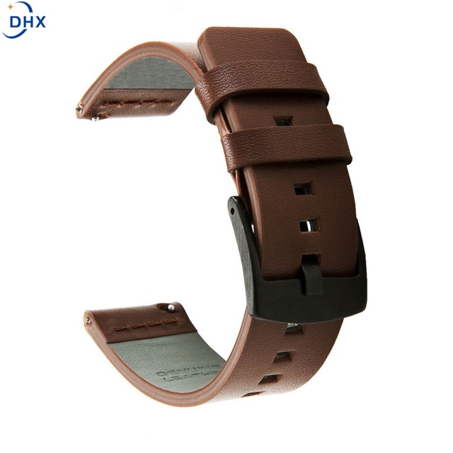 Dây đeo làm bằng da thật cho đồng hồ thông minh Honor Magic 1 2 22mm Huawei Watch 3 GT 2 Pro GT2 46mm