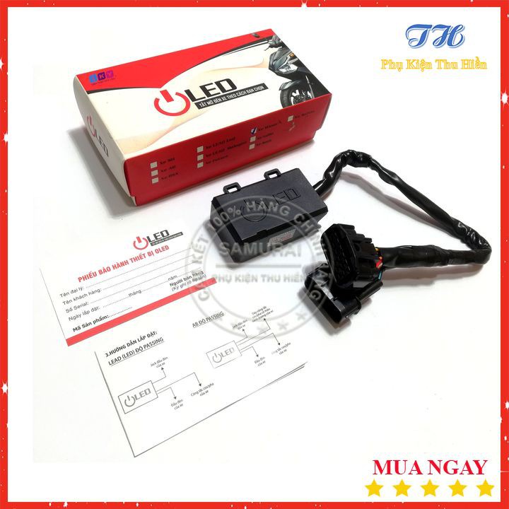 Combo Bộ mạch tắt đèn pha chính hãng Iky + Công tắc passing kết hợp cho xe rsx, sh mode, Lead, Vision, Wave Anpha,...