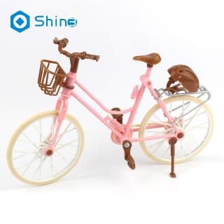 Xe đạp hồng + Giỏ đựng đồ chơi cho bé