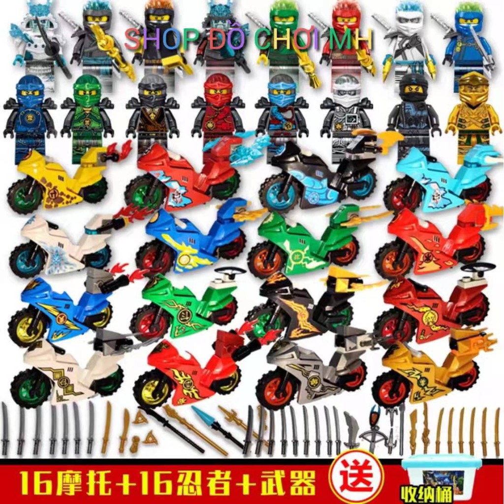 Đồ chơi Lego xếp hình lắp ráp các nhân vật ninja