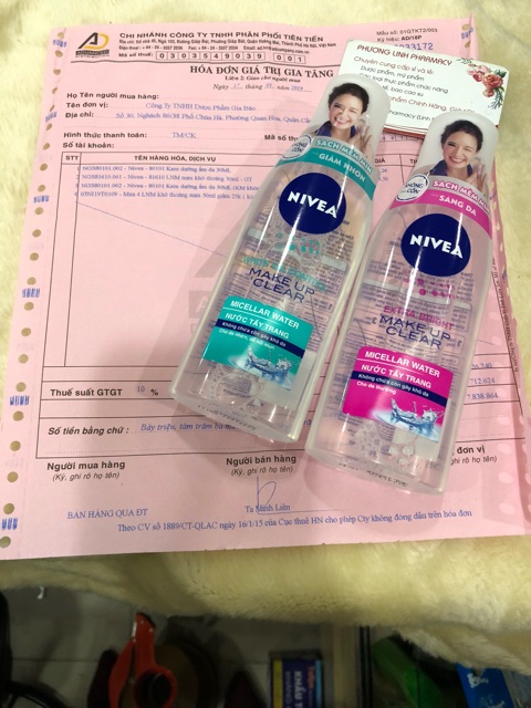 (MẪU MỚI, CHÍNH HÃNG) Nước tẩy trang Nivea 200ml không Cồn | BigBuy360 - bigbuy360.vn