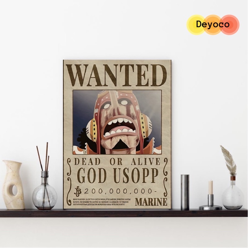 Poster truy nã ussop