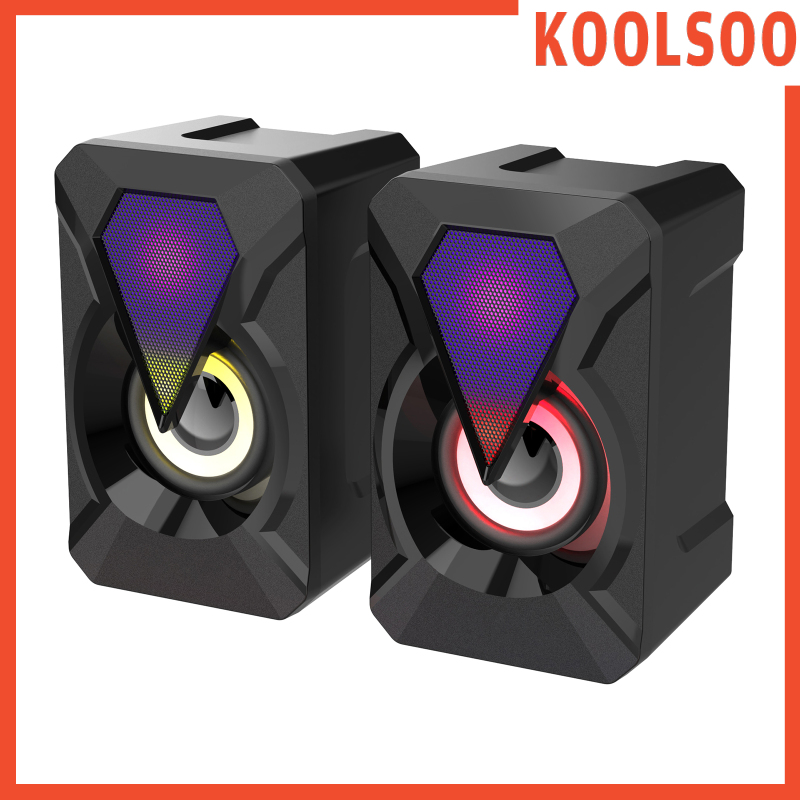 Loa Máy Tính 3wx2 Usb 3.5mm Aux Kèm Dây Cáp Usb & 3.5mm | BigBuy360 - bigbuy360.vn