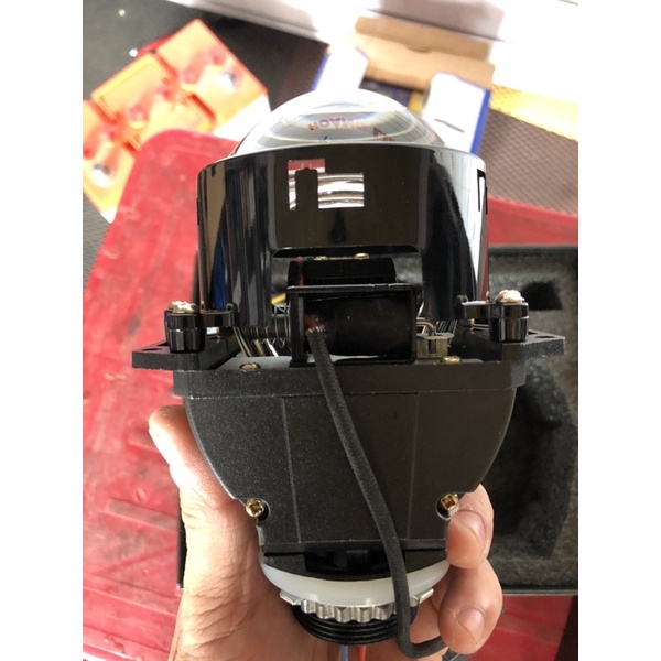 Bi led pha SANVI 12V 55W 5500K chân H4 siêu sáng