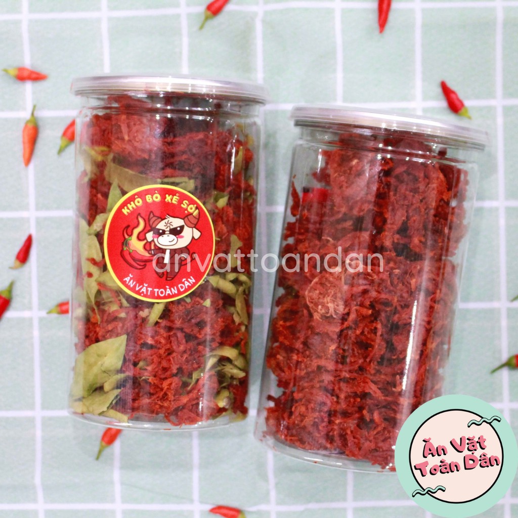Khô bò xé sợi lá chanh 300g, Bò khô cay loại 1, đồ ăn vặt Hà Nội | BigBuy360 - bigbuy360.vn