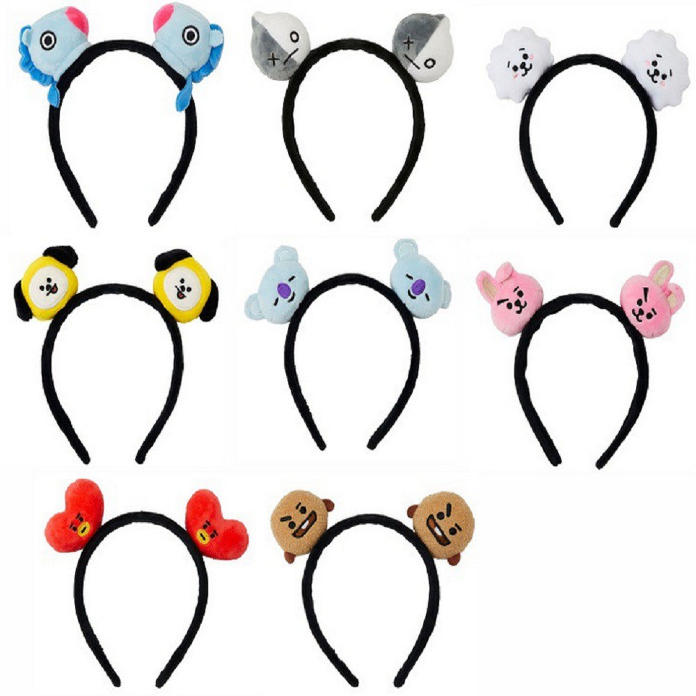 Cài Tóc, Cột Tóc BTS BT21 TATA CHIMMY COOKY SHOOKY RJ KOYA MANG VAN