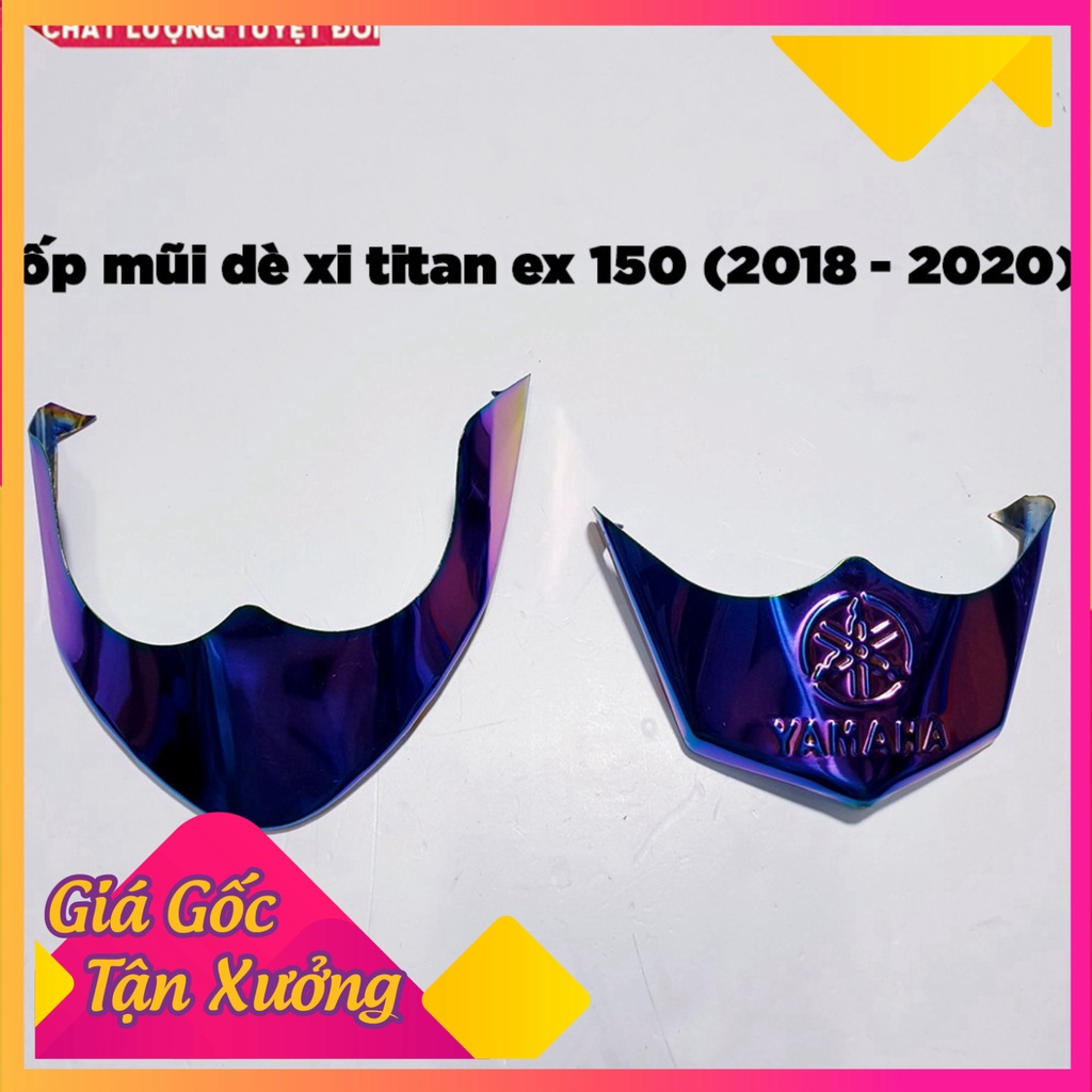 Bộ Ốp Mỏ Dè Xi TITAN Ex 150 2018 - 2020 ( Gía 1 Bộ trước sau) (Ảnh Sp thật)