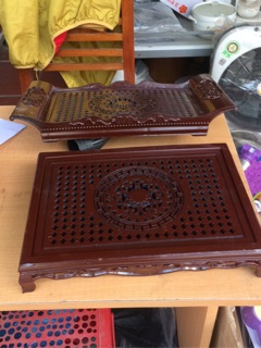 Khay Ấm Chén Nhựa