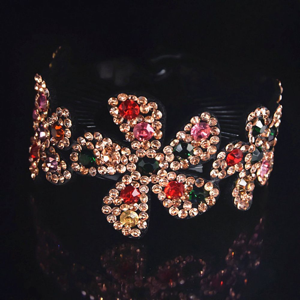 Kẹp Tóc Họa Tiết Hoa Thời Trang Cho Nữ