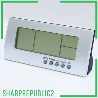 Multifunctional Desktop Clock LED Electronic Alarm Clock Temperature Meter