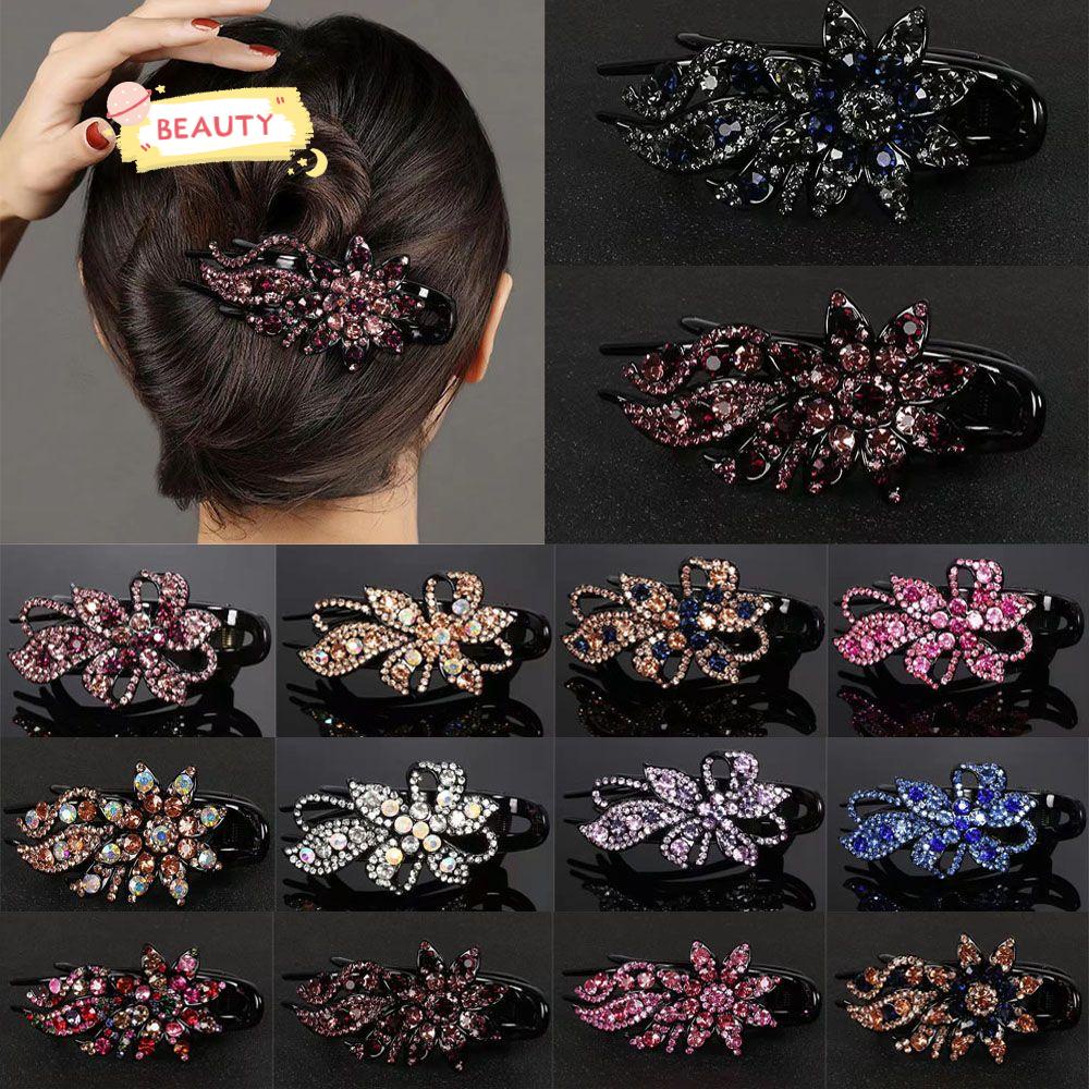 Beauty 1 Cái|Kẹp Tóc Mỏ Vịt Thời Trang