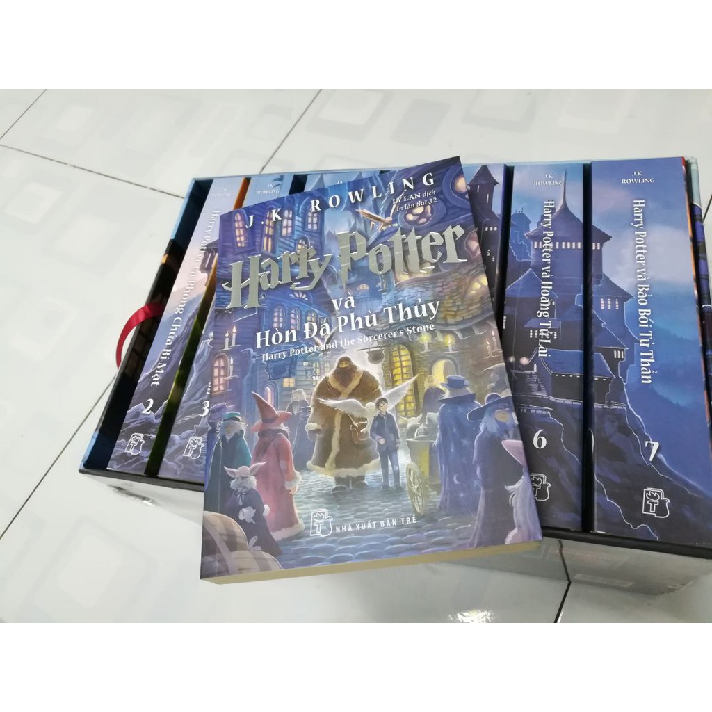 Sách Boxset Harry Potter Bản Tiếng Việt (Trọn Bộ 7 Tập)
