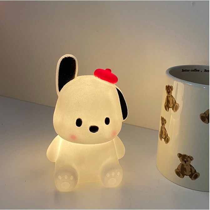 Đèn ngủ dùng pin hình con vật dễ thương trang trí phòng ngủ phòng học sáng tạo, đèn led decor làm quà tặng ý nghĩa