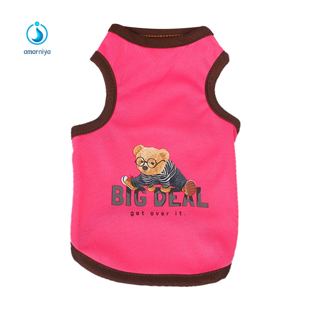 Amar Áo Sơ Mi Mềm Mát Mẻ Cho Cún Cưng Ngoài Trời