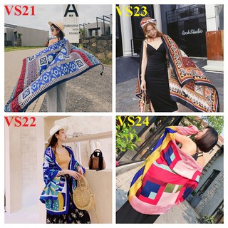 (HÀNG LOẠI 1-CHẤT VISO) KHĂN CHOÀNG BOHO ĐI BIỂN, DU LỊCH