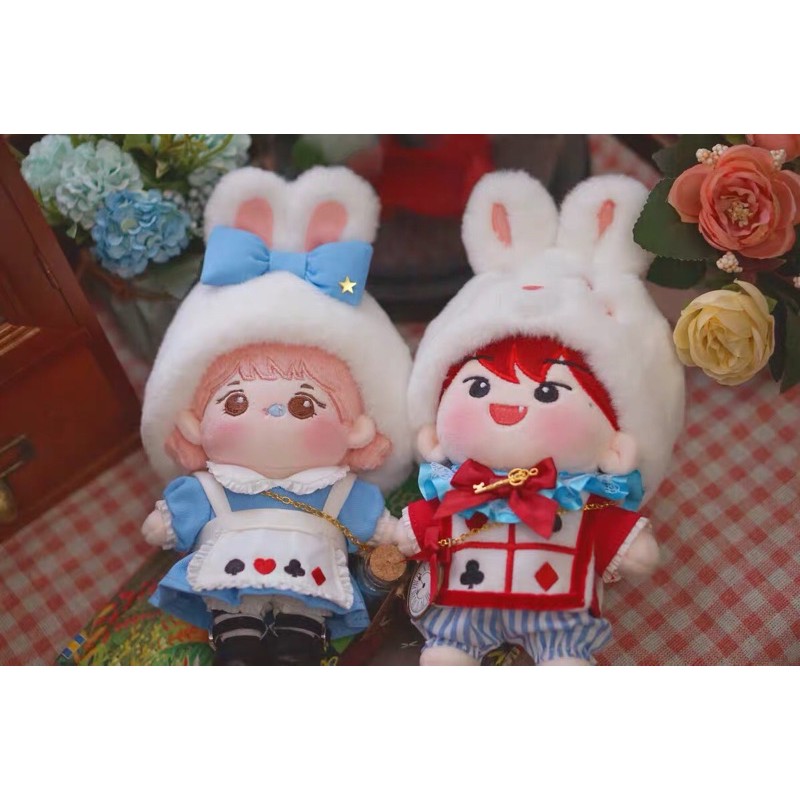 Tủ đồ Puppy cho doll: bộ Alice và Rabbit.