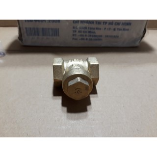 Van 1 chiều lá đồng MBV  DN15 (thay cho van 1 chiều bình nóng lạnh)