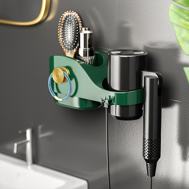 Giá Đỡ Máy Sấy Tóc Gắn Tường Tiện Lợi Dành Cho Nhà Tắm