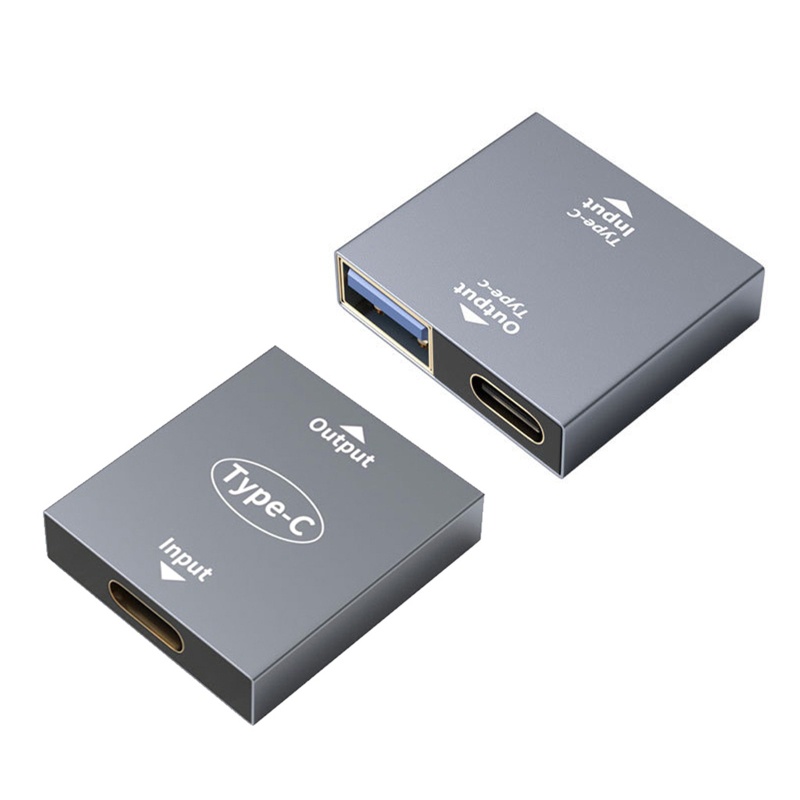 Bộ Chia Cổng USB C 5Gbps Sang USB C + USB 3.0 Type C Cho PC Laptop