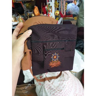 túi mẹ con đi Chùa
