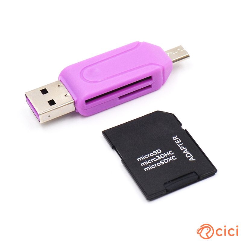 Đầu đọc thẻ nhớ USB OTG tốc độ cao chuyên dụng