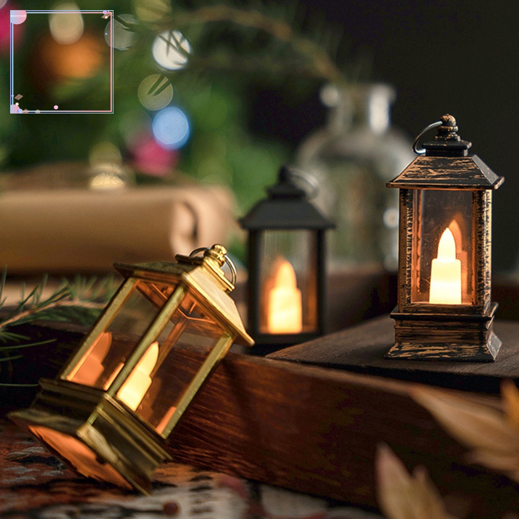 Đèn Lồng Treo Cạnh Giường Hình Nến Trang Trí Tiệc Cưới / Giáng Sinh Chạy Bằng Pin