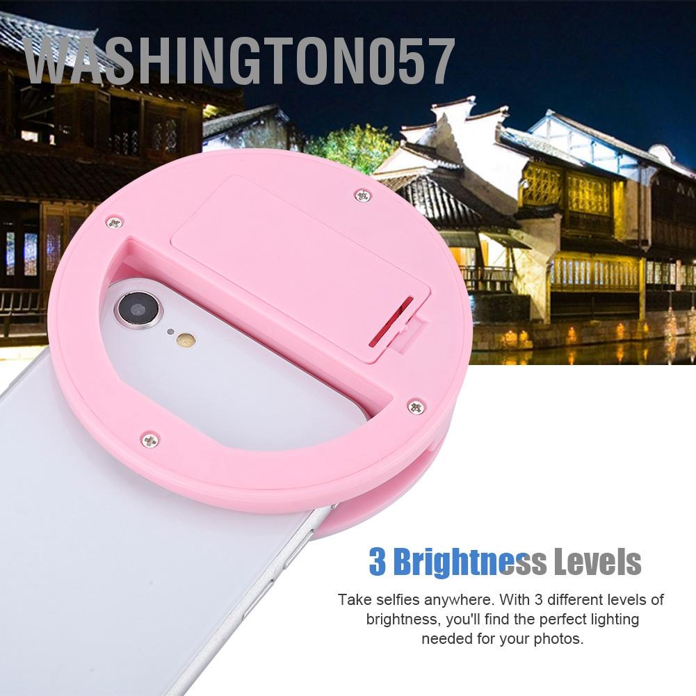 Kẹp đèn led dạ quang thích hợp cho điện thoại/ iphone/ chụp hình tự sướng