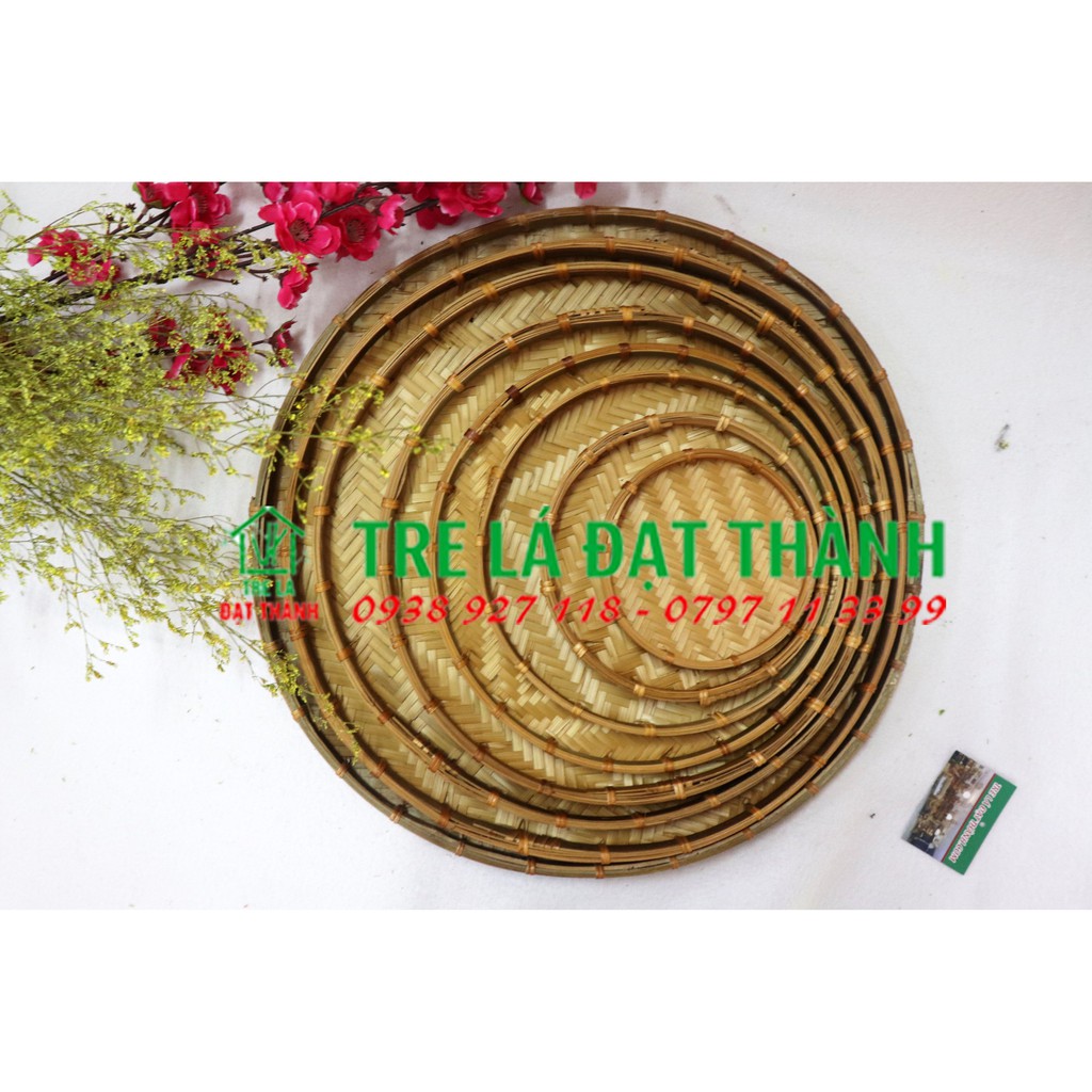 Mẹt tre hun khói đủ size 15,20,25,30,35,40,45,48cm giá siêu rẻ,Mẹt tre đựng bún đậu, đồ ăn vặt