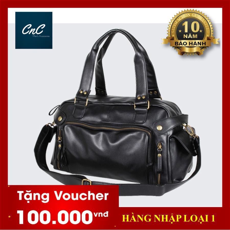 [Bảo hành 10 năm] HÀNG NHẬP Túi du lịch / Túi xách đa năng DA CAO CẤP ĐỰNG LAPTOP 14 INCH (Loại 1)