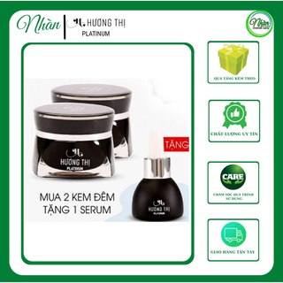 Combo 02 Kem Dưỡng Trắng Da Ban Đêm Hương Thị 50g + Tặng 01 Serum Dưỡng Da 15 ml -TĐL NHÀN TRƯƠNG