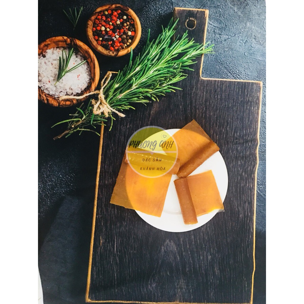 Bánh Xoài Nguyên Chất Thơm Ngon Đặc Sản Nha Trang Gói 500Gr