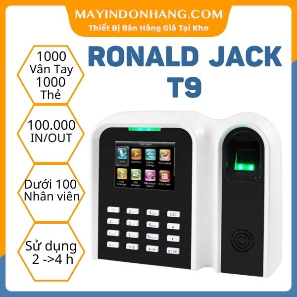 Máy chấm công vân tay ronald Jack T9