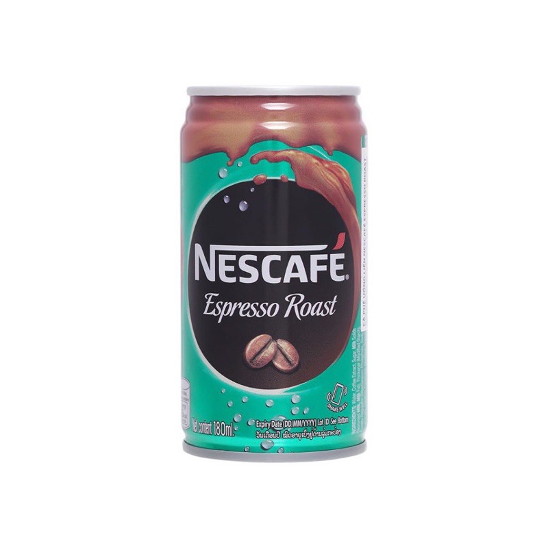 Thùng 30 Lon Nescafe Sữa Latte & Espresso Roast 180ml