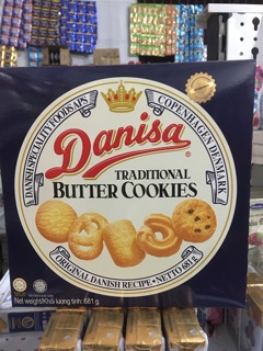 BÁNH DANISA BUTTER COOKIES 681g