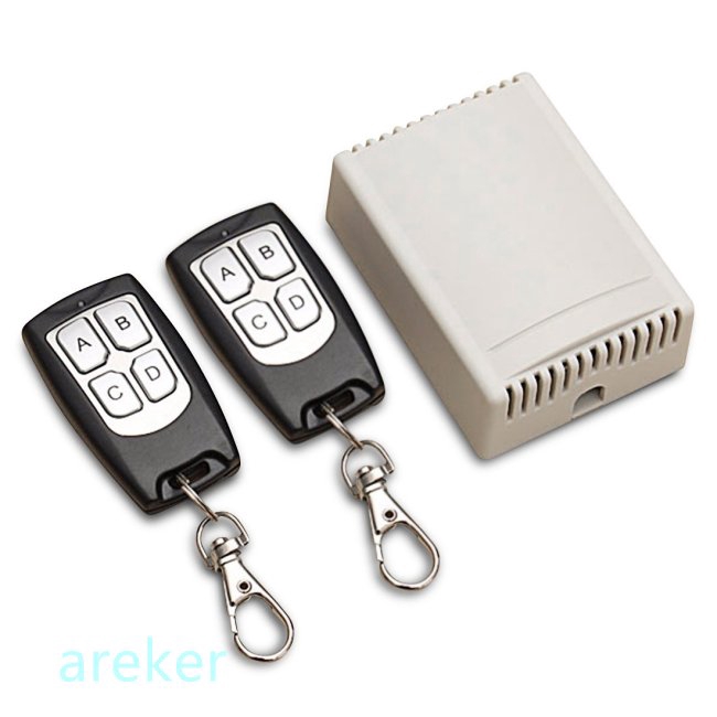 Bộ công tắc điều khiển từ xa không dây 12V 4CH 433mhz