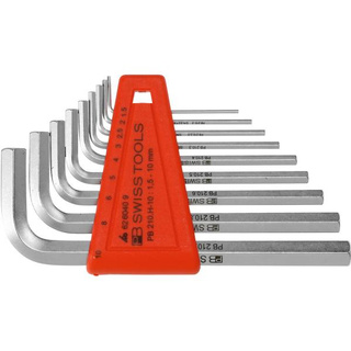 Bộ lục giác đầu thường 9 chi tiết cao cấp PB Swiss Tools