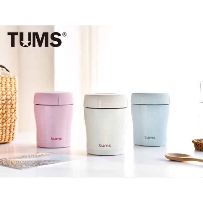 Bình ủ cháo giữ nhiệt tiện dụng Tums Macaron Hàn Quốc 300ml